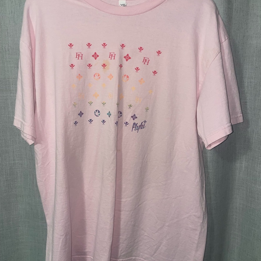 Flyfit Pink Graphic T-Shirt